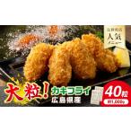 牡蠣 サクサクッ 大粒カキフライ40粒 約1kg
