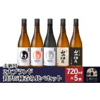 日本酒 純米大吟醸酒 大納川 2大ブランド贅沢5種呑み比べセ…