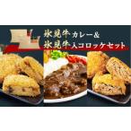 惣菜 レトルト 冷凍 氷見牛カレー&氷見牛コロッケ&amp;氷見…