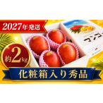 マンゴー 2027年発送 アップルマンゴー約2kg