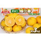 ふるさと納税 果物類 みかん 愛媛県 宇和島市 訳あり 媛小春 3kg 先行予約 希少 高級 愛媛県 限定 品種 マル南フルーツ サイズ 不揃い わけあり 愛媛みかん 愛…