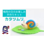 手芸 梅雨の楽しみ カタツムリ 手作り羊毛キット