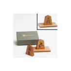 文房具 玩具 牛革製 将棋飾り駒 彫り駒 小 522006