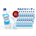 炭酸飲料 カルピスソーダ PET500ml 24本