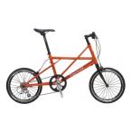 fu.... tax Kagawa prefecture ... city bicycle Tyrell Tyrrell mini bicycle SRV Sunset orange sport bike sport cycle [ light weight compact apartment house...