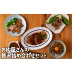 肉 ハンバーグ B156p お肉屋さんの贅沢詰め合わせセット