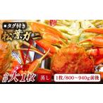 ふるさと納税 カニ 松葉ガニ 鳥取県 日吉津村  蒸し タグ付き松葉ガニ 大 1枚 松葉ガニ 松葉がに 松葉蟹 まつばがに かに カニ 冷蔵 チルド ブランド ズワイガ…
