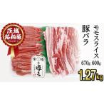豚肉 バラ 常陸の輝き 詰合せ 焼肉用 1270g