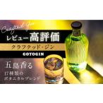 ふるさと納税 お酒 長崎県 五島市 GOTOGIN（ゴトジン）500ml クラフトジン 五島市／五島つばき蒸溜所 PEW001 スピリッツ 椿 酒 ジン 地酒 蒸留酒 ボトル 瓶