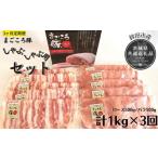 豚肉 しゃぶしゃぶ 3ヶ月定期便 まごころ豚