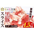 金の桜黒豚スライス 合計1.5kg