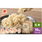 ふるさと納税 玄米 福井県 越前町  令和7年産 あきさかり 10kg 福井県産 コシヒカリ系統品種 玄米 お米 アキサカリ 10キロ e30-b018