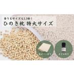 ふるさと納税 タオル・寝具 枕 岐阜県 下呂市 ひのきが香る「ひのき枕 特大サイズ」(ヒノキオイル5ml、枕カバー付) 高級 東濃ひのき100%使用 飛騨フォレスト