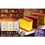 菓子 カステラ 全3回定期便 カット包装カステラ 3箱入