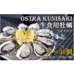 ふるさと納税 大分県 国東市 生食用殻付き牡蠣「Ostra Kunisaki」25〜30個（殻付き重量40〜100g／個）_2113R