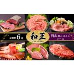 牛肉 セット 定期便 6回 和王 贅沢食べ尽くしコース