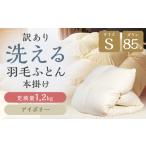 タオル 寝具 掛け布団 訳あり 節電対策 洗える羽毛ふとん