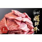 ふるさと納税 牛肉 焼肉・バーベキュー 岐阜県 高山市  6月発送 飛騨牛 訳あり焼肉1kg 切り落とし | 牛肉 訳あり 部位 大きさ不揃い 日付指定不可 冷凍 焼き肉…