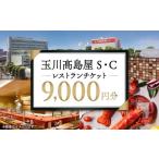 ふるさと納税 お食事券 東京都 世田谷区 世田谷区ふるさと納税限定お礼品　二子玉川から望む世田谷区の街とグルメを楽しむ　玉川高島屋Ｓ・Ｃレストランチケッ…