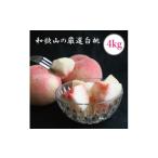 和歌山の厳選白桃 約4kg