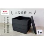 陶磁器 漆器 ガラス ざらざら越前漆器 三段重箱