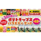 ふるさと納税 菓子 スナック 茨城県 牛久市 スナック菓子 3ヶ月 定期便 カルビー 湖池屋 人気 48袋 詰め合わせ バラエティ セット スナック ポテトチップス …