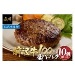 牛肉 ハンバーグ 至極の前沢牛100%生ハンバーグ 130g×10個…