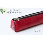 文房具 玩具 レッド ブライドルレザー 牛革