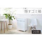 家具 ダイニングダストボックス2D ホワイト