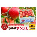 ショッピングふるさと納税 訳あり 傷 ふるさと納税 りんご 青森県 弘前市  26年3月発送 りんご 訳あり サンふじ 約10kg（32〜46玉程度）