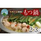 モツ鍋 焼肉大臣特製もつ鍋 2~3人前 N066-YZA573