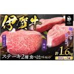 牛肉 伊賀牛 ステーキ 2種類食べ比べセット 200g×8枚