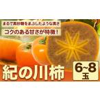 果物類 柿 紀の川柿 6-8玉入 約1.8kg