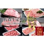 牛肉 ロース 定期便 佐賀牛極みコース 隔月