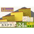 菓子 カステラ 12回定期便 カット包装カステラ 2箱入