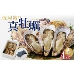 ふるさと納税 牡蠣 生牡蠣 佐賀県 玄海町  3月配送 ［訳あり］仮屋湾の真牡蠣（4kg） 殻付き 3月配送 4kg（訳あり）