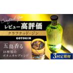 お酒 3回定期便 GOTOGIN ゴトジン 500ml