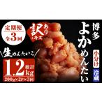 魚貝類 明太子 定期便 全3回 隔月 訳あり 切子