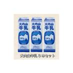 飲料類 牛乳 大内山牛乳 1L×3本