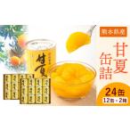 缶詰 瓶詰 くだもの甘夏缶詰24缶入り 12缶×2箱