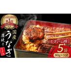ふるさと納税 うなぎ 高知県 四万十町 うなぎ蒲焼き きざみ5袋セット(80g×5袋) Esu-116 国産 うなぎ 蒲焼 鰻 ウナギ 冷凍 小分け 四万十鰻 おすすめ