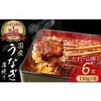ふるさと納税 うなぎ 高知県 四万十町 うなぎ蒲焼き (110g×6尾) 国産 名店 食べ方 調理済み うな重 ひつまぶし タレ 山椒付き ギフト お歳暮 お正月 高級 鰻 …