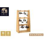 インテリア リールスタンド Bタイプ 本体:ライトブラウン