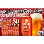 ショッピングふるさと納税 ビール ふるさと納税 ビール 神奈川県 横浜市 キリン SPRING VALLEY（スプリングバレー） 豊潤ラガー 496 350ｍl１ケース（24本入） 横浜工場製