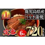 ふるさと納税 うなぎ 鹿児島県 曽於市 うなぎ蒲焼 セット (計720g以上・ 約120g×6尾) 定番 無投薬 鹿児島県産 タレ・山椒付き 鰻 ウナギ うなぎ 国産 人気 鹿…