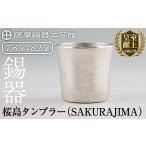 伝統技術 D5-024 薩摩錫器 桜島タンブラー