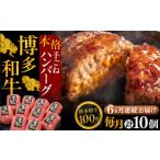 博多和牛ハンバーグ 10個