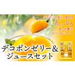菓子 ゼリー デコポンゼリー&ジュースセット
