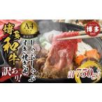 ふるさと納税 牛肉 すき焼き 福岡県 福岡市 訳あり 博多和牛しゃぶしゃぶすき焼き750gセット