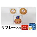 焼菓子 チョコレート サブレー3種 計26枚セット